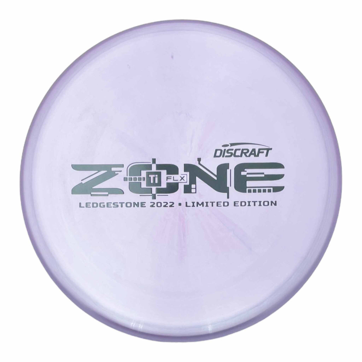 Discraft 2022 Ledgestione Limited Edition Ti FLX Zone putter and approach - Purple / Black