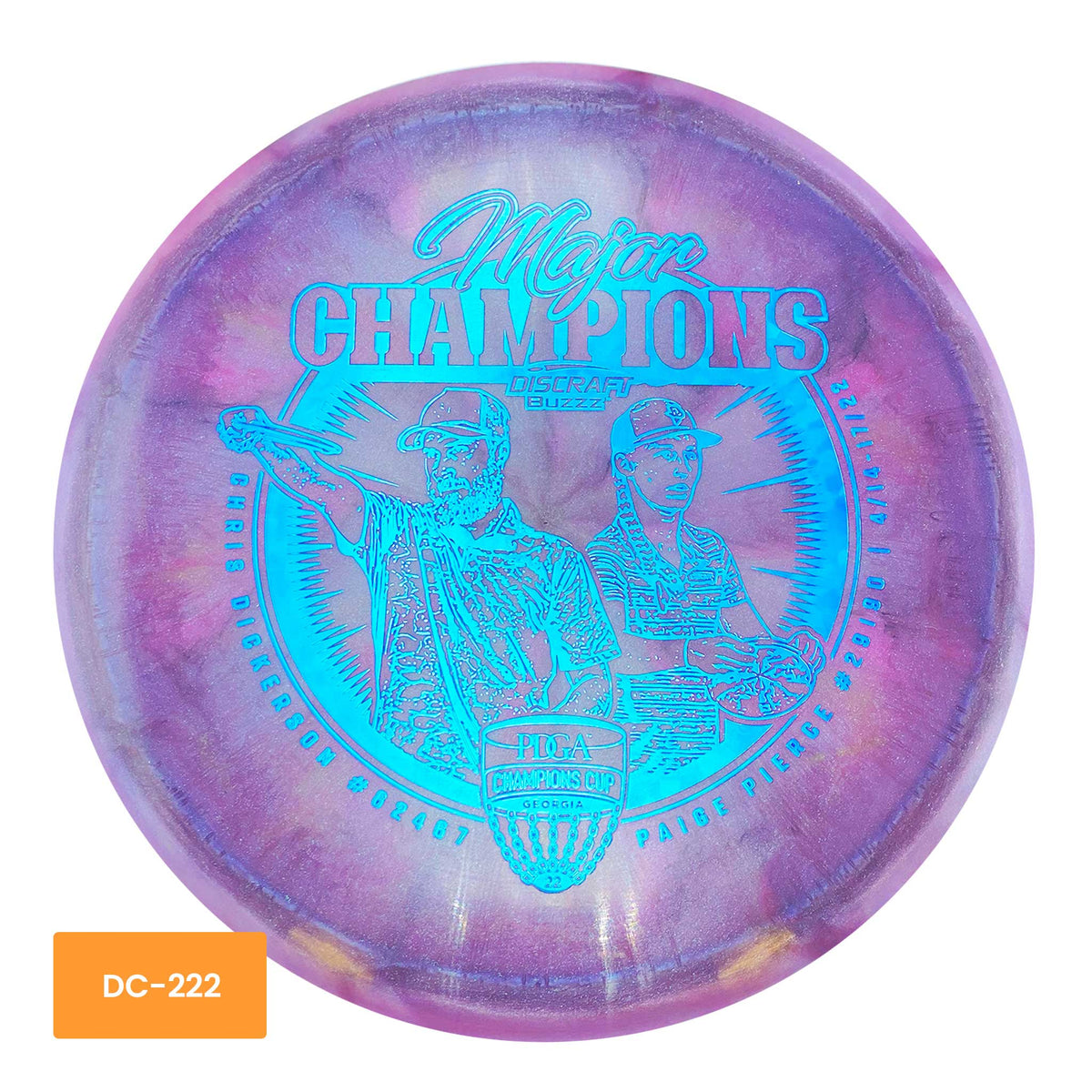 Discraft Special Blend Major Champions Chris Dickerson & Paige Pierce Buzzz midrange