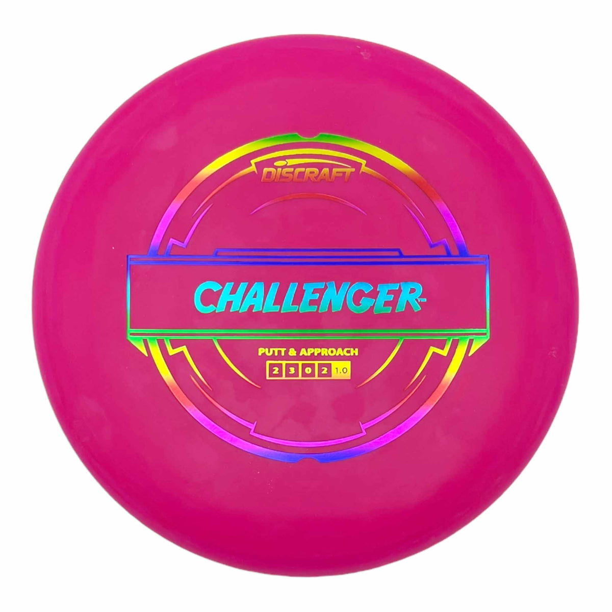 Discraft Putter Line Challenger putter - Pink / Rainbow