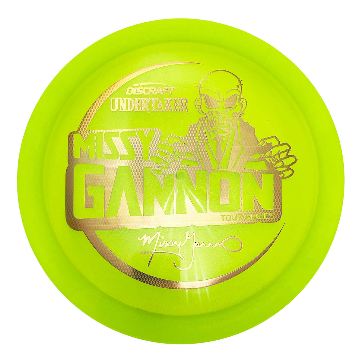 Discraft Missy Gannon 2021 Tour Series Undertaker distance driver - Yellow