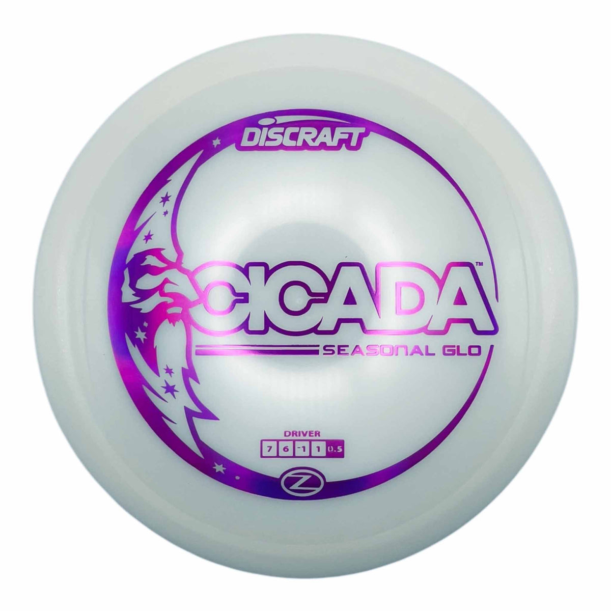 Discraft Z Glo Cicada - Purple