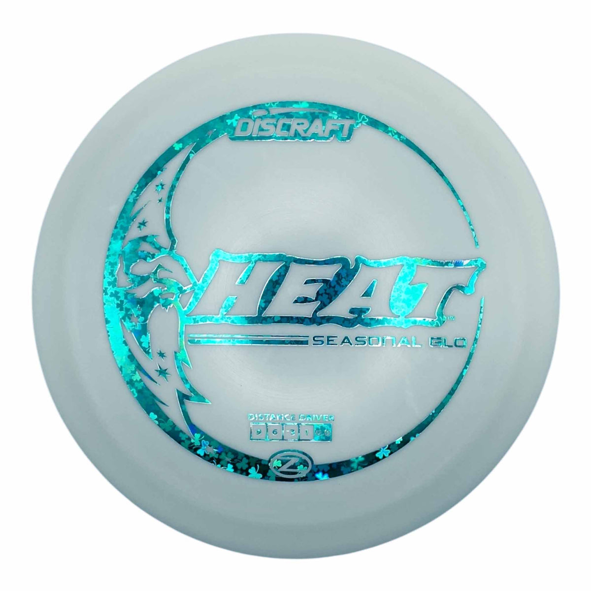 Discraft Z Glo Heat Distance Driver - Teal