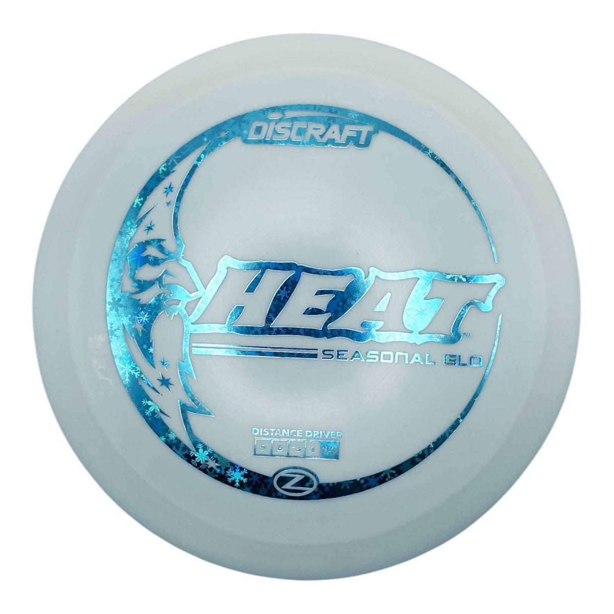 Discraft Z Glo Heat Distance Driver - Blue