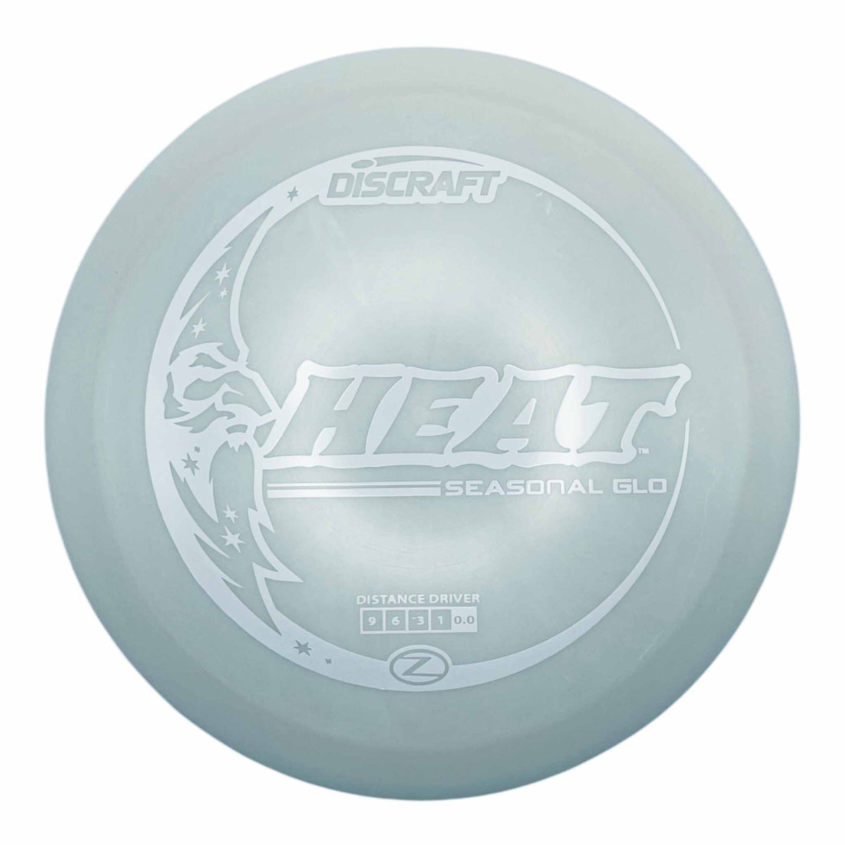 Discraft Z Glo Heat Distance Driver - White