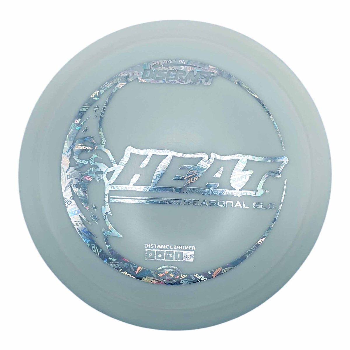 Discraft Z Glo Heat Distance Driver - SIlver