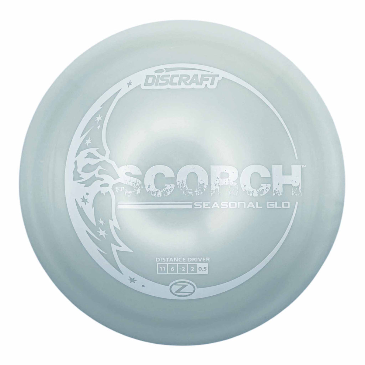 Discraft Z-Glo Scorch Distance Driver - White