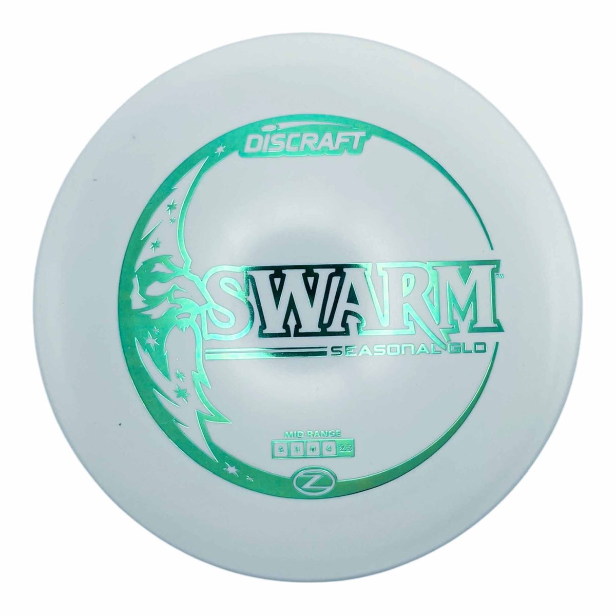 Discraft Z Glo Swarm Midrange - Green