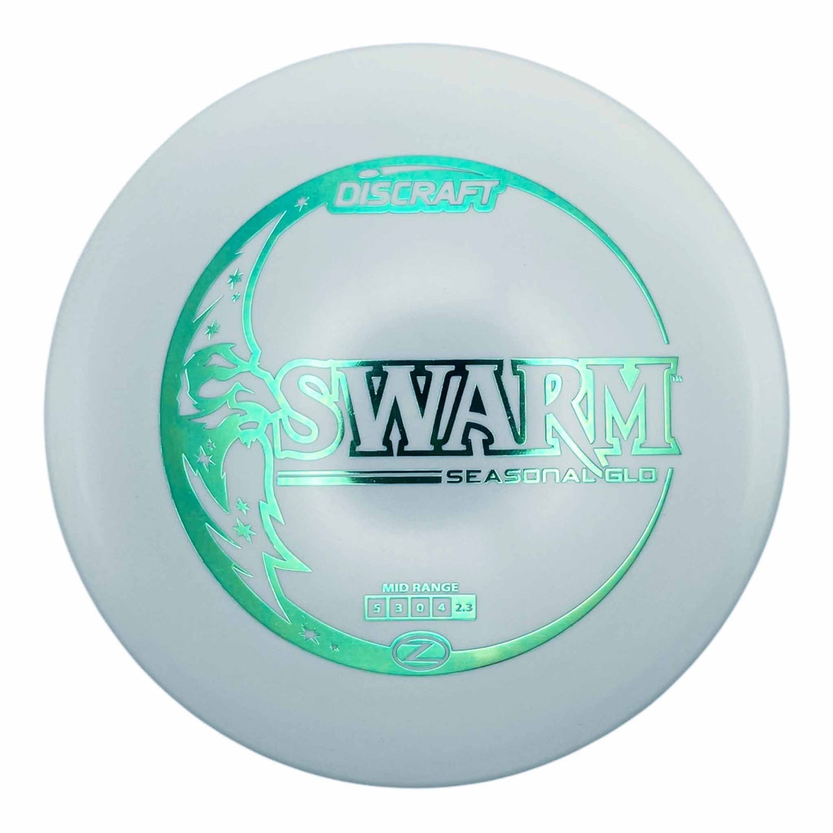 Discraft Z Glo Swarm Midrange - Green