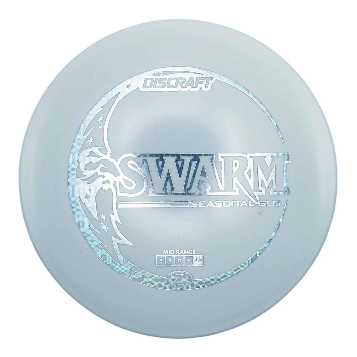 Discraft Z Glo Swarm Midrange - Silver