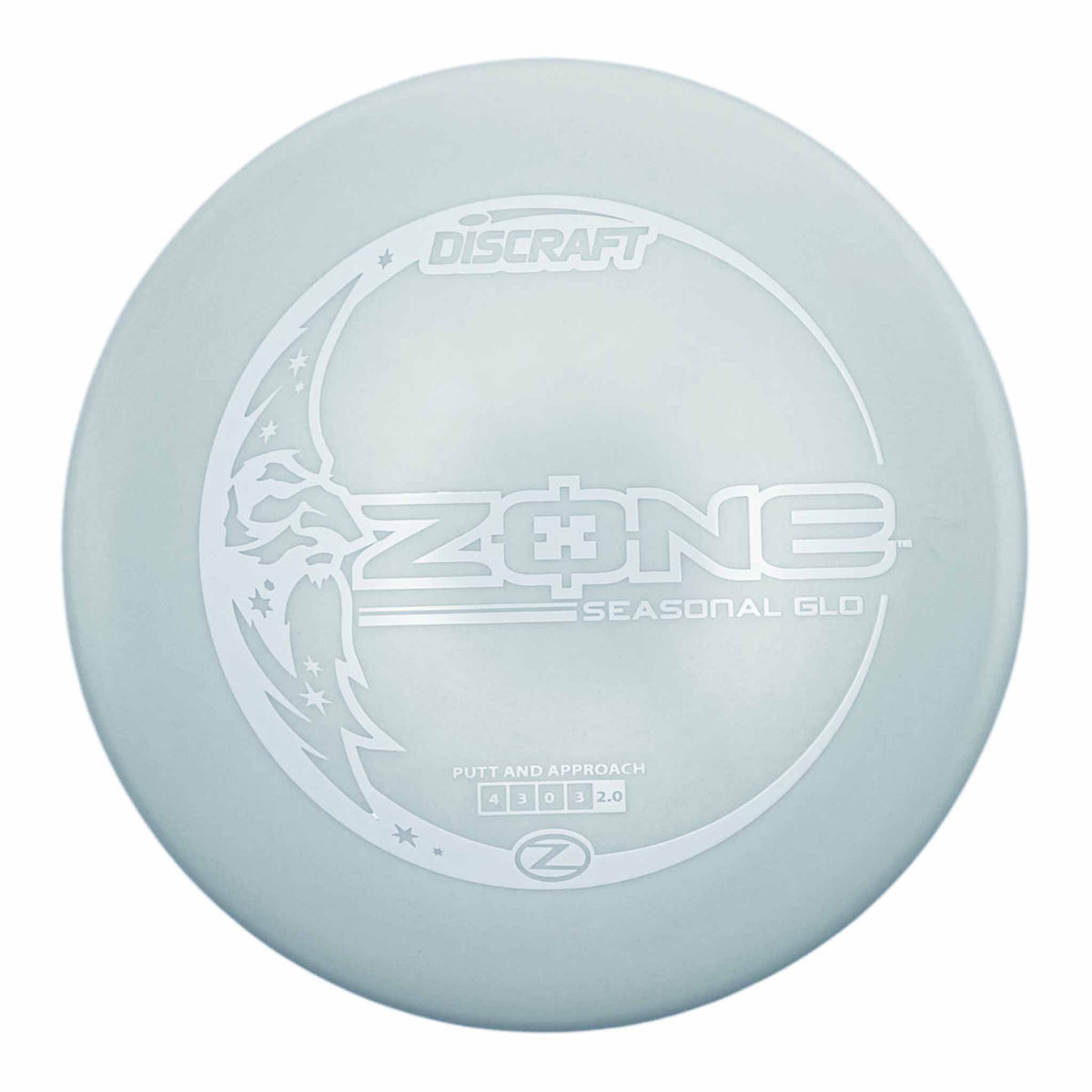 Discraft Z Glo Zone Putter &amp; Approach - White