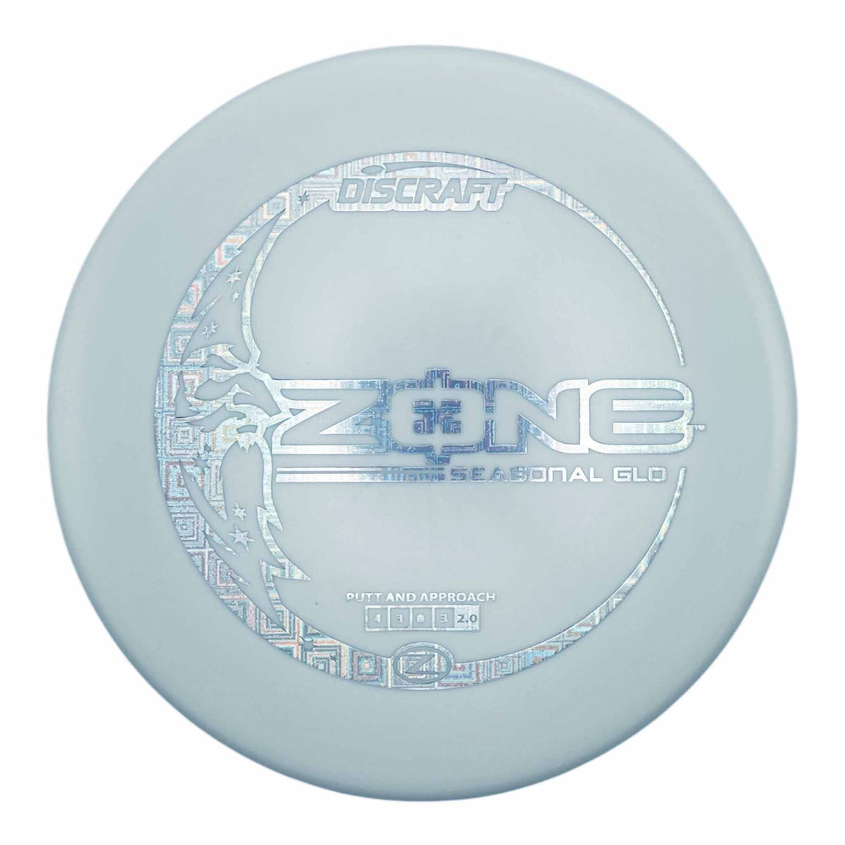 Discraft Z Glo Zone Putter &amp; Approach - Silver