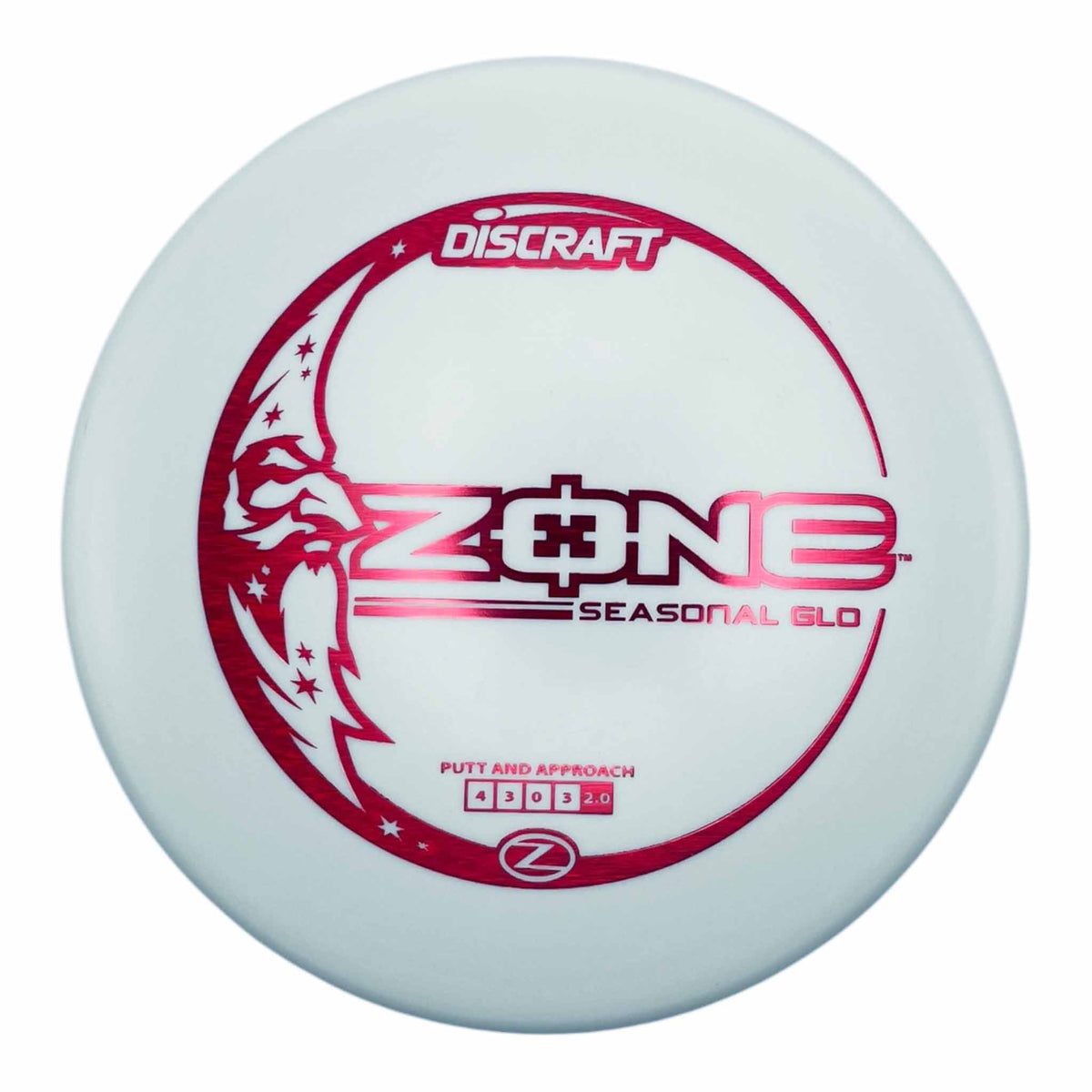 Discraft Z Glo Zone Putter &amp; Approach - Red