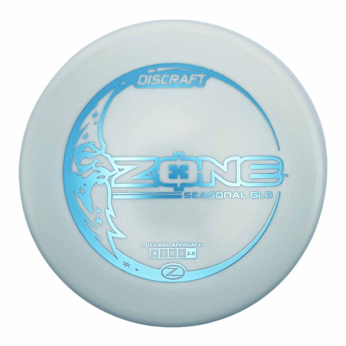 Discraft Z Glo Zone Putter &amp; Approach - Blue