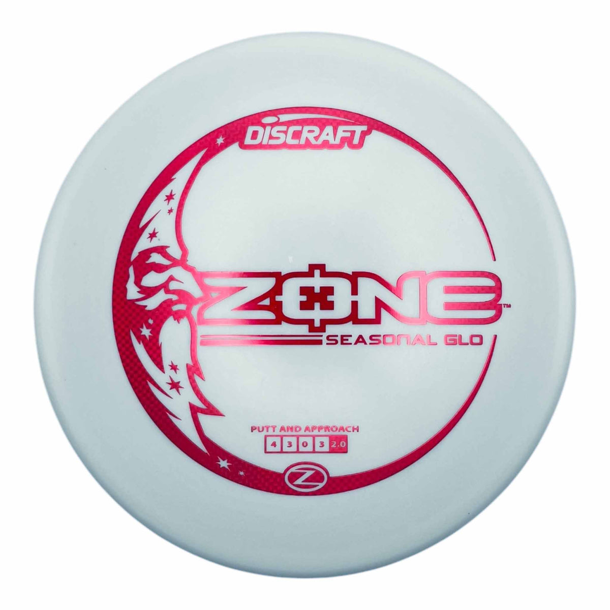 Discraft Z Glo Zone Putter &amp; Approach - Red