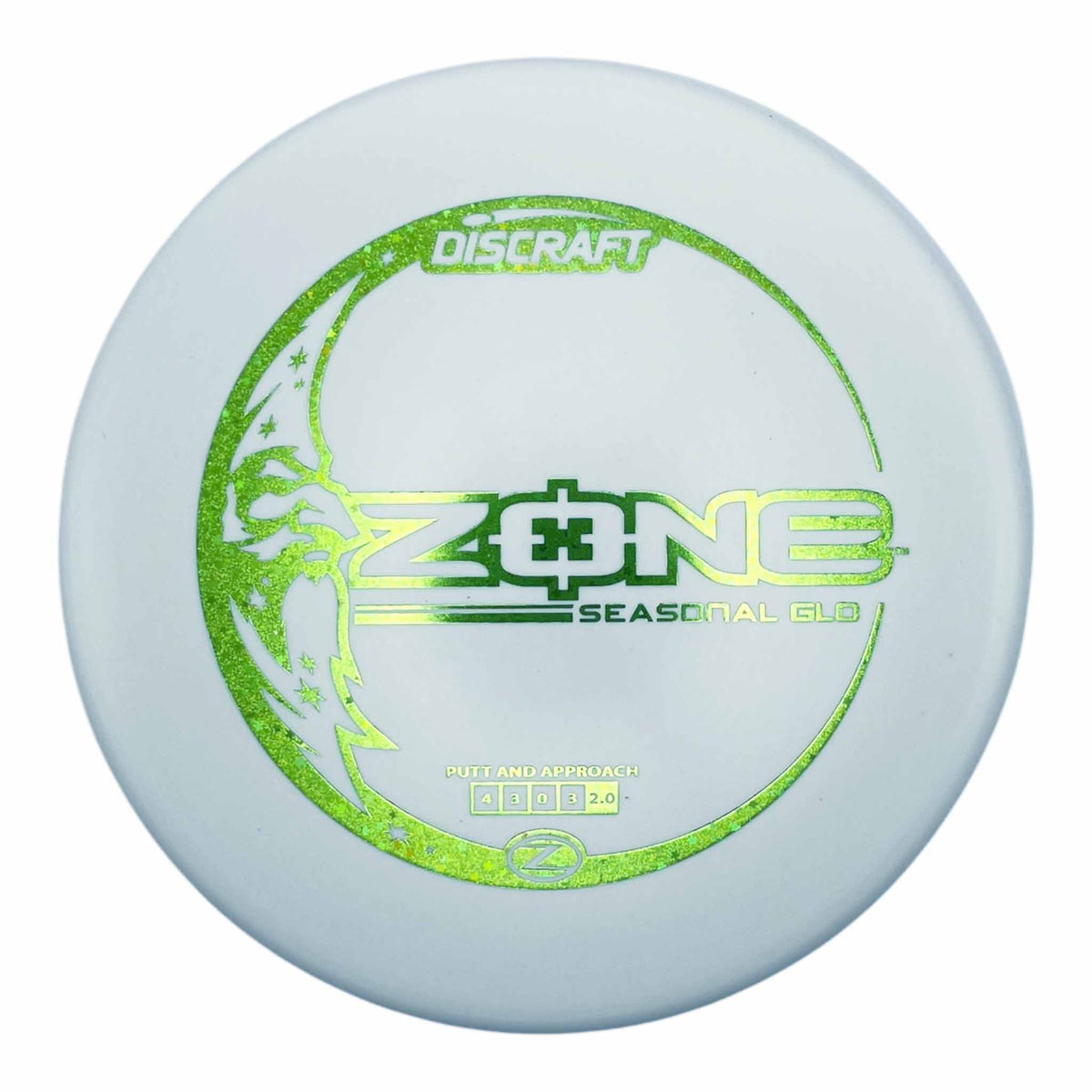 Discraft Z Glo Zone Putter &amp; Approach - Green