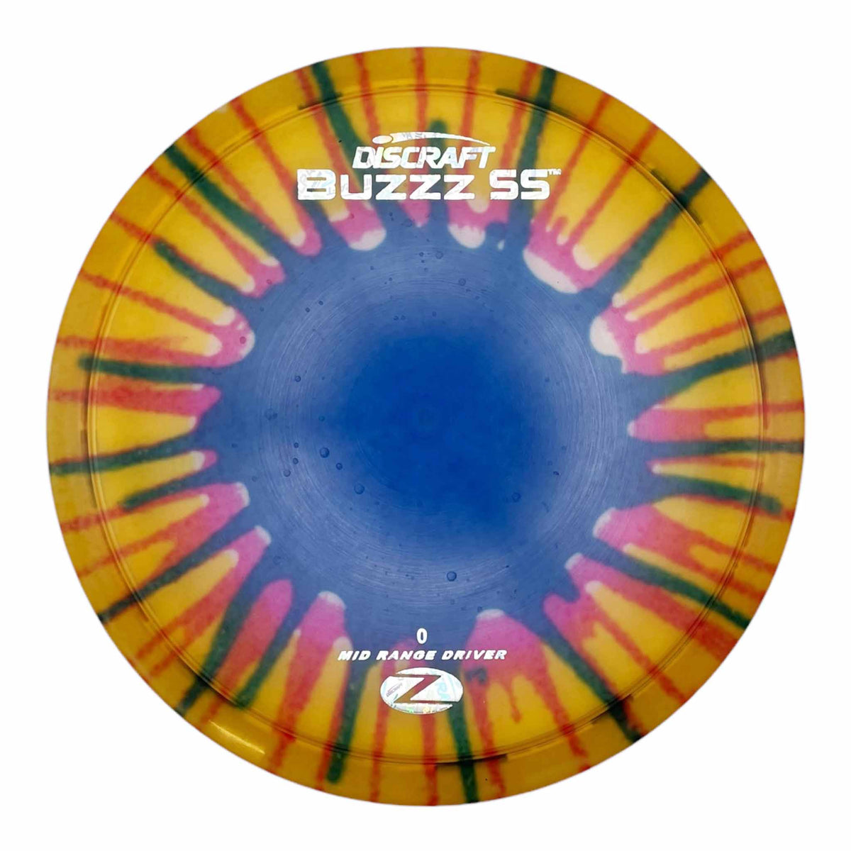 Discraft Z-Line Fly-Dye Buzzz SS - Blue / Yellow