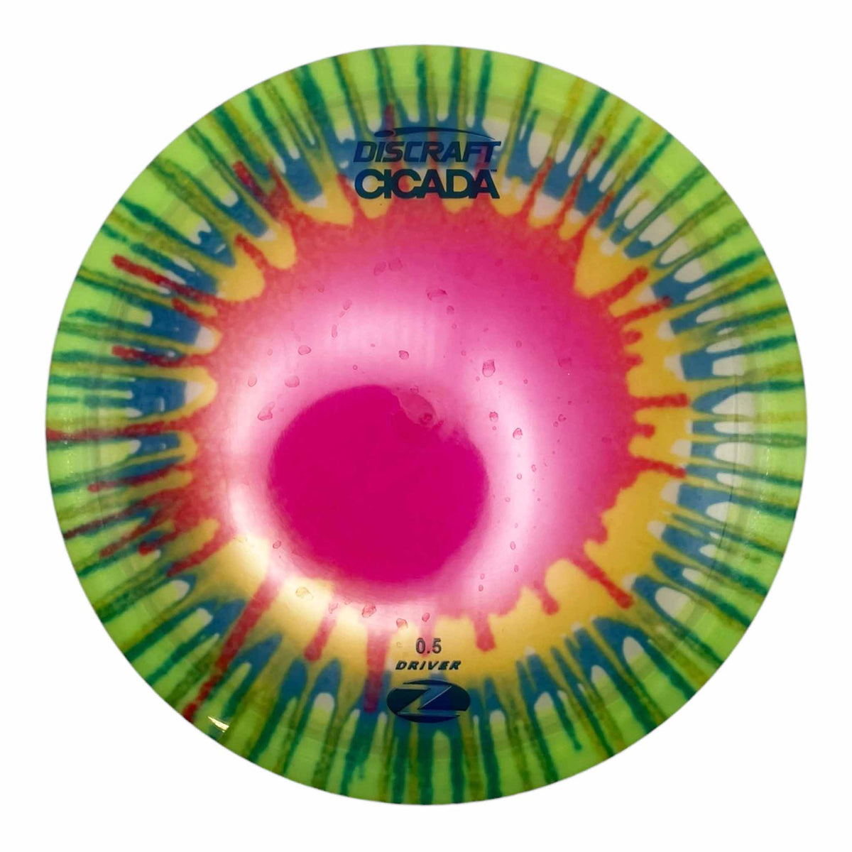 Discraft Z-Line Fly Dye Cicada - Pink / Green