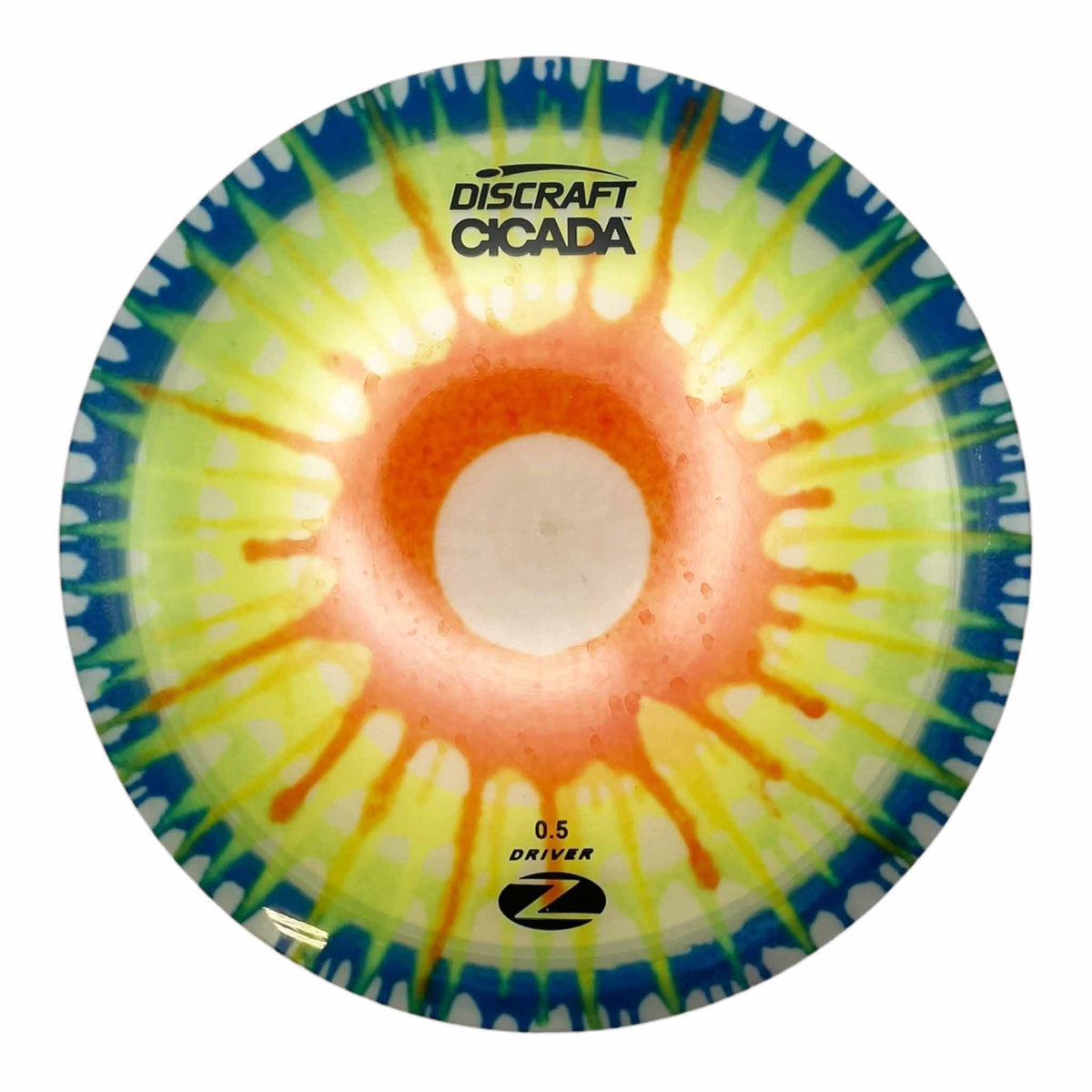 Discraft Z-Line Fly Dye Cicada - Orange / Blue