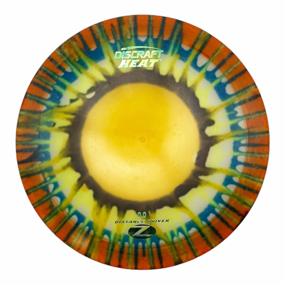 Discraft Z-Line Fly Dye Heat - Yellow / Orange