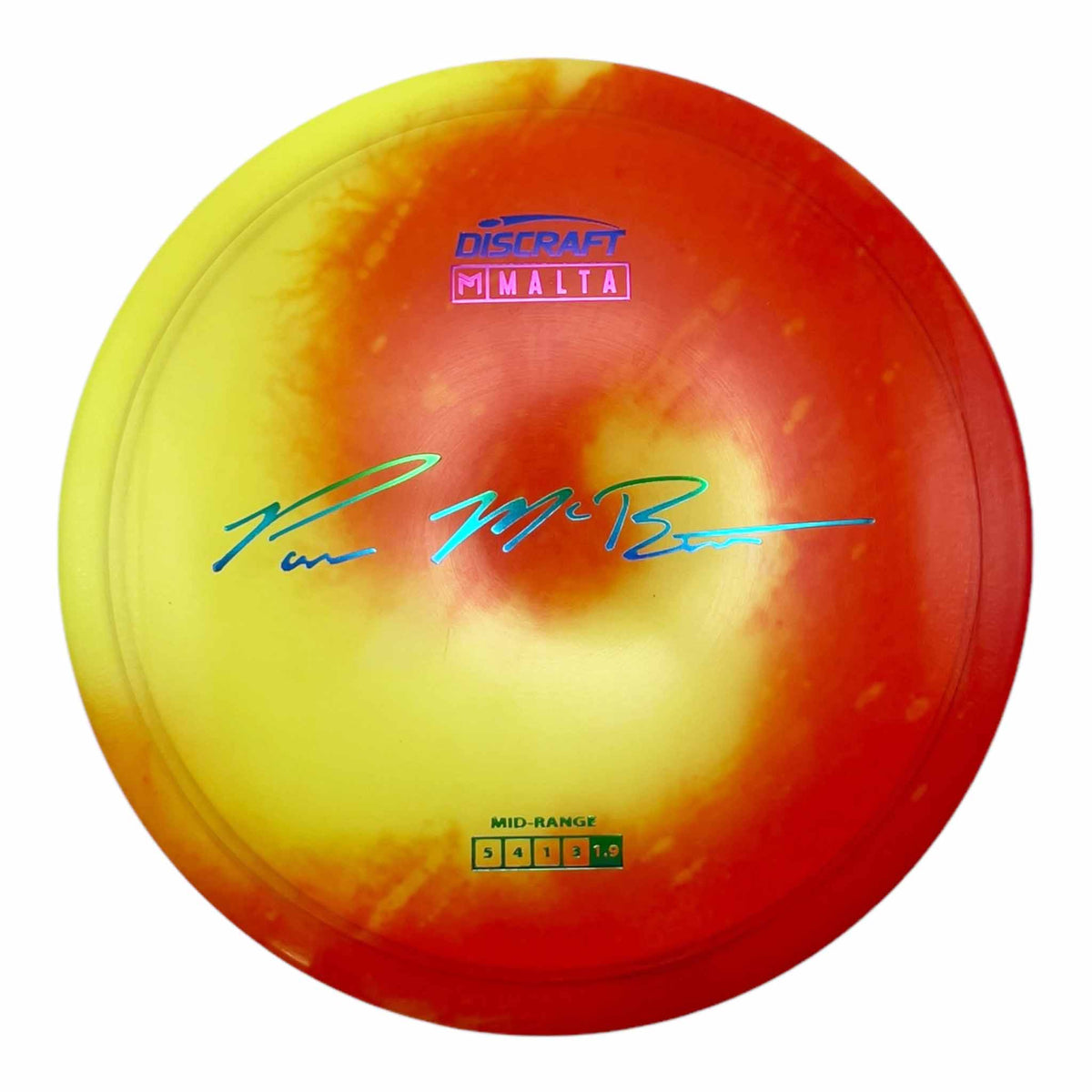 Discraft Z-Line Fly Dye Malta - Red / Yellow