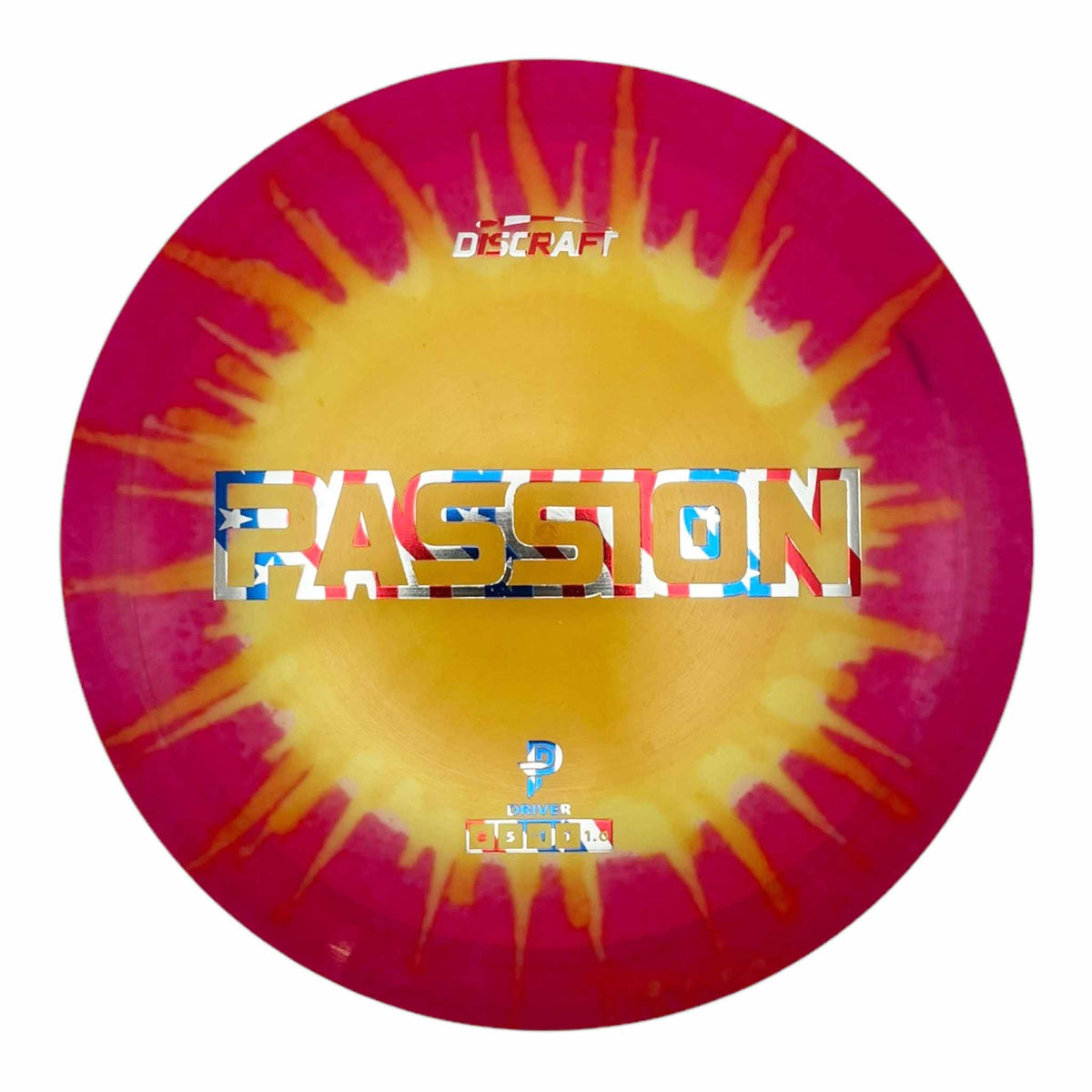 Discraft Z-Line Fly Dye Passion - Yellow / Pink