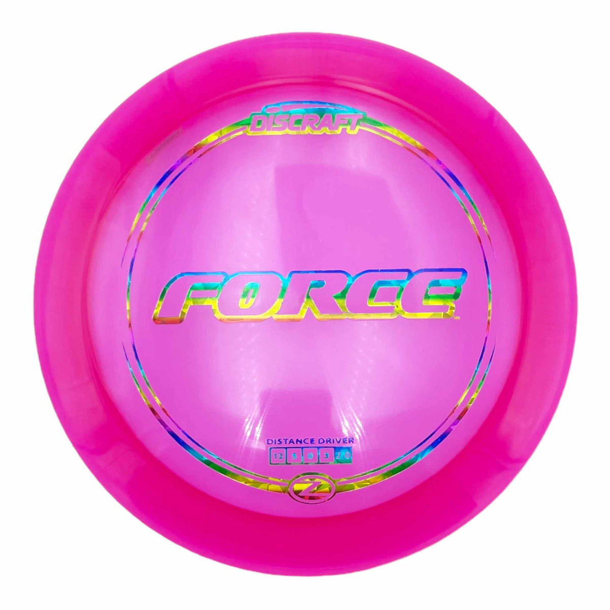 Discraft Z Line Force distance driver - Pink / Rainbow