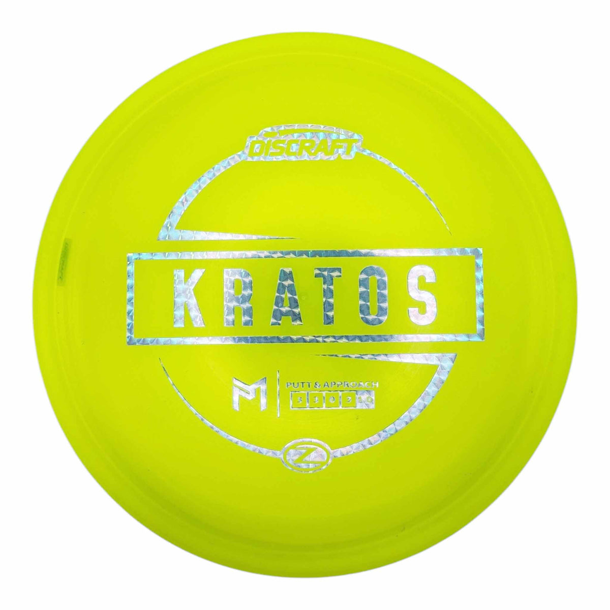 Discraft Z-Line Paul McBeth Kratos Putter - Yellow