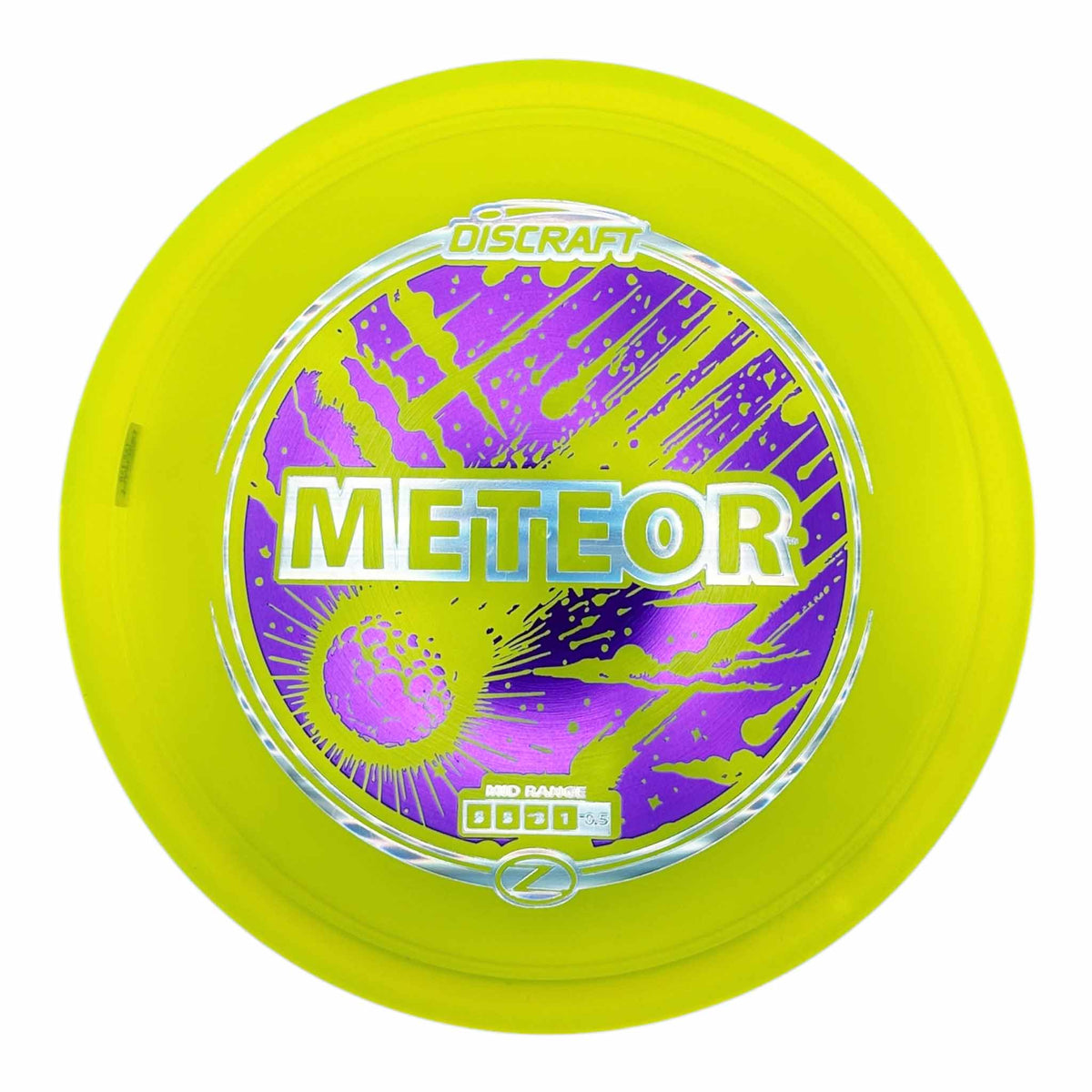 Discraft Z-Line Reimagined Meteor Midrange - Yellow / Purple