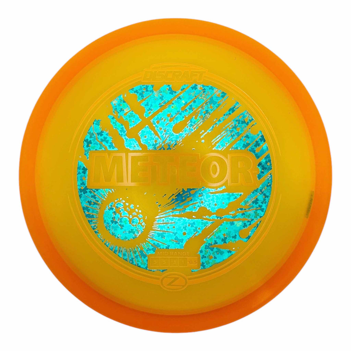 Discraft Z-Line Reimagined Meteor Midrange - Orange / Teal