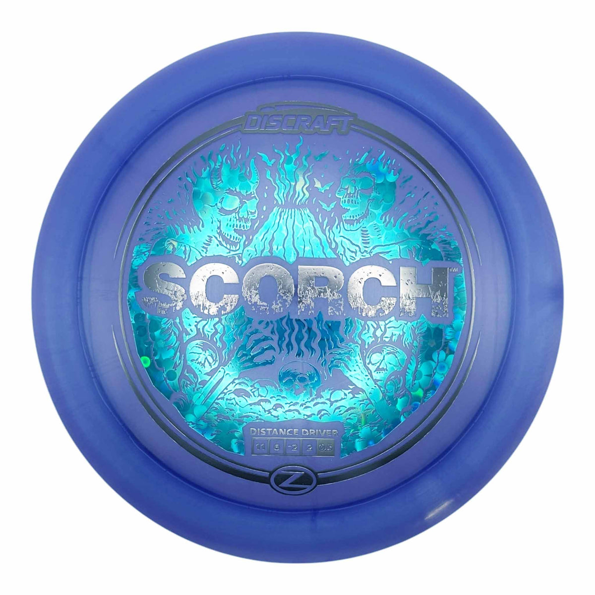 Discraft Z-Line Reimagined Scorch Distance Driver - Purple / Blue