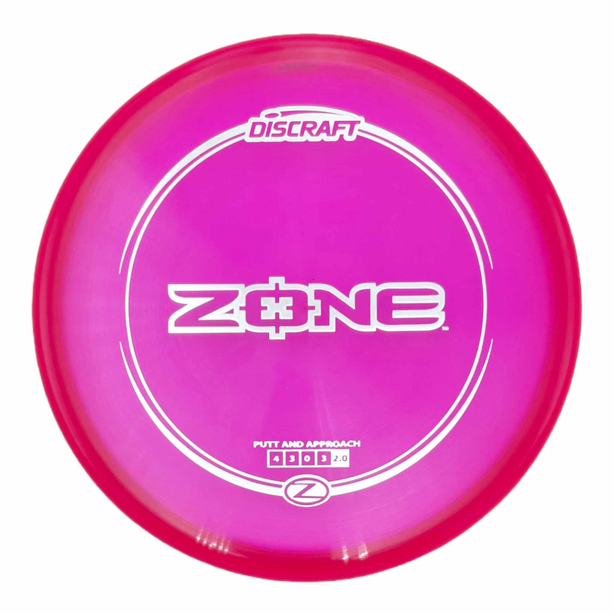 Discraft Z Line Zone putter and approach