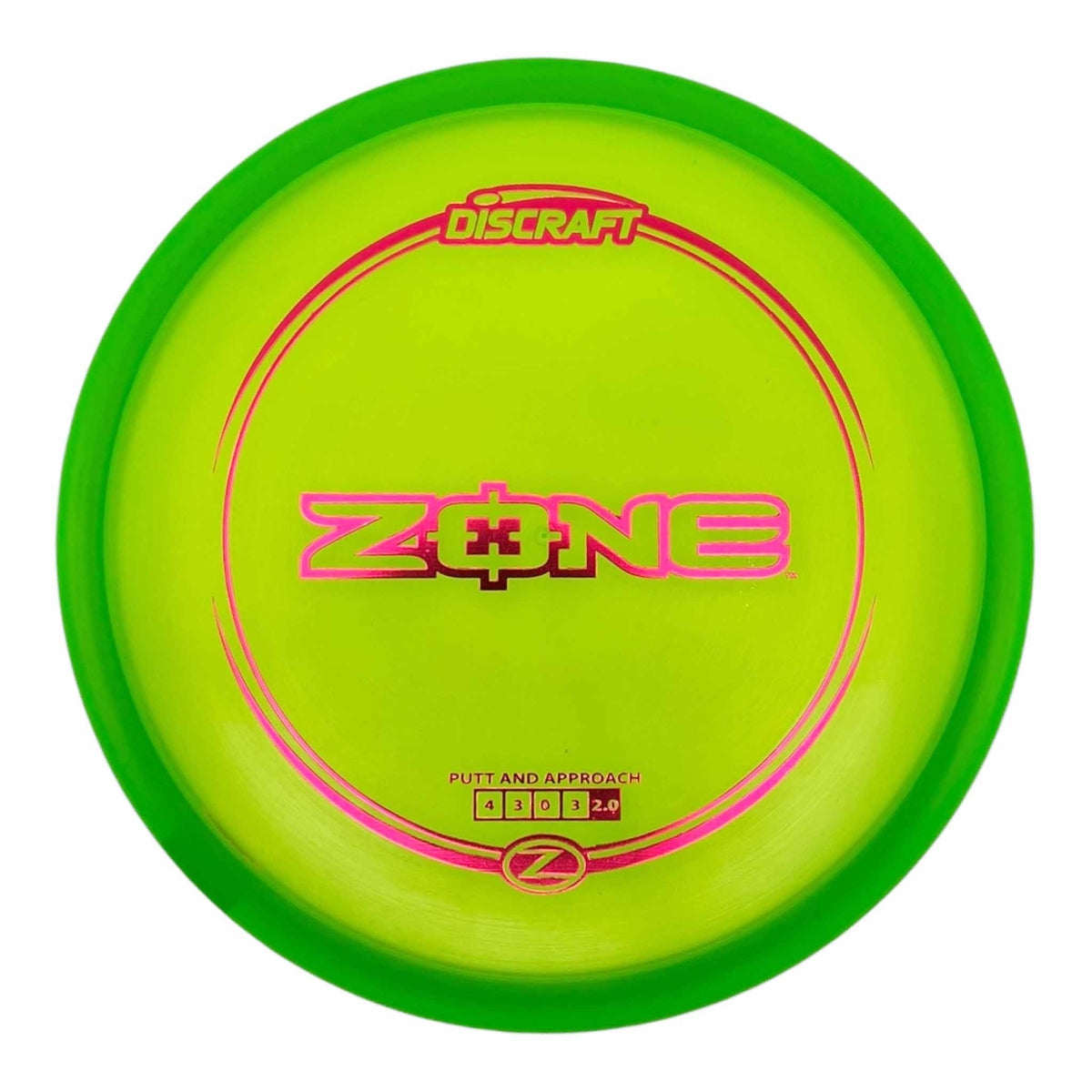 Discraft Z-Line Zone - Green / Red