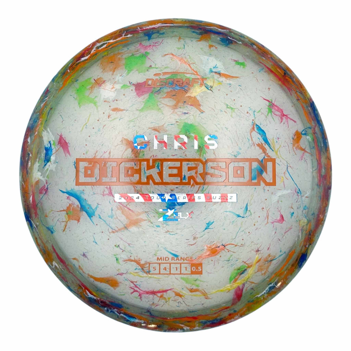 Discraft Discraft 2024 Chris Dickerson Tour Series Z Jawbreaker FLX Buzzz midrange