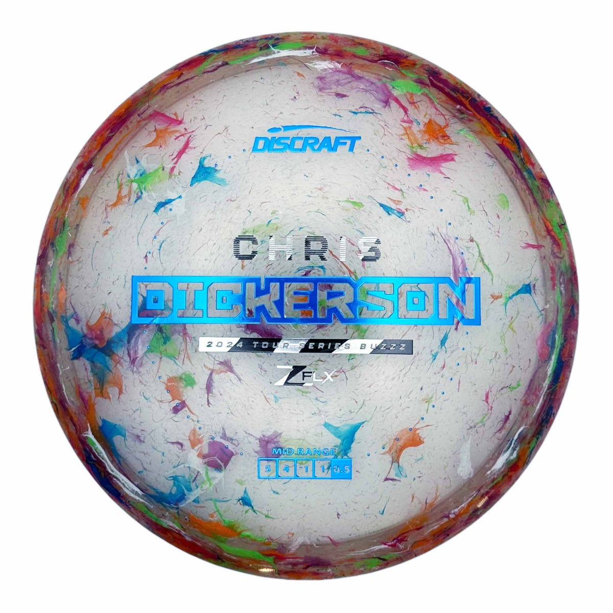 Discraft Discraft 2024 Chris Dickerson Tour Series Z Jawbreaker FLX Buzzz midrange