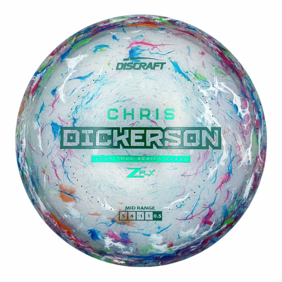 Discraft Discraft 2024 Chris Dickerson Tour Series Z Jawbreaker FLX Buzzz midrange