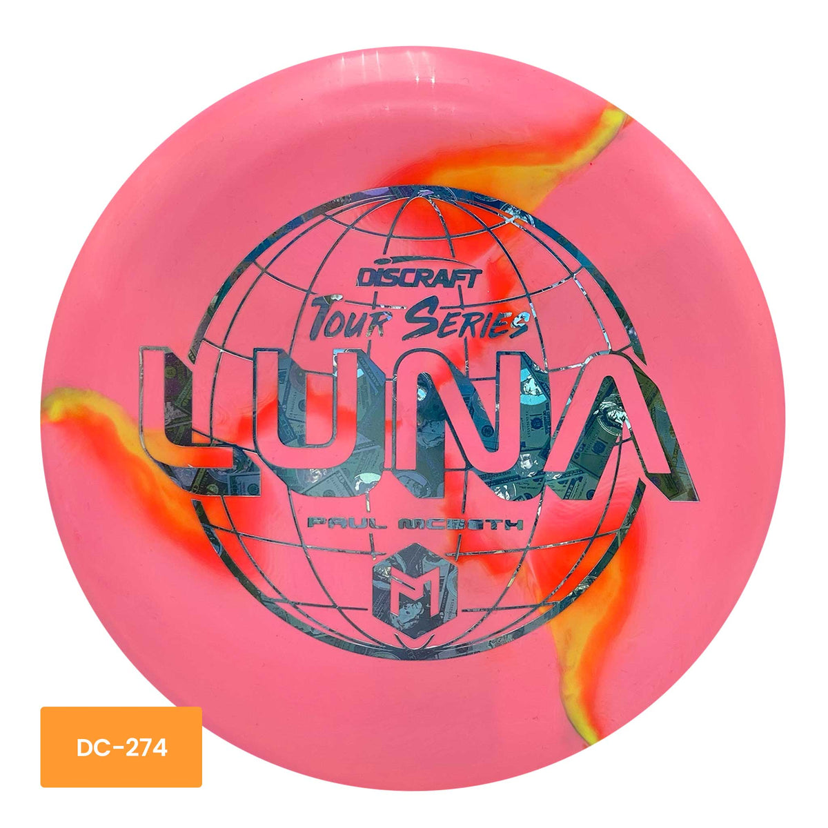 Discraft Discraft Paul McBeth 2022 Tour Series Luna putter and approach