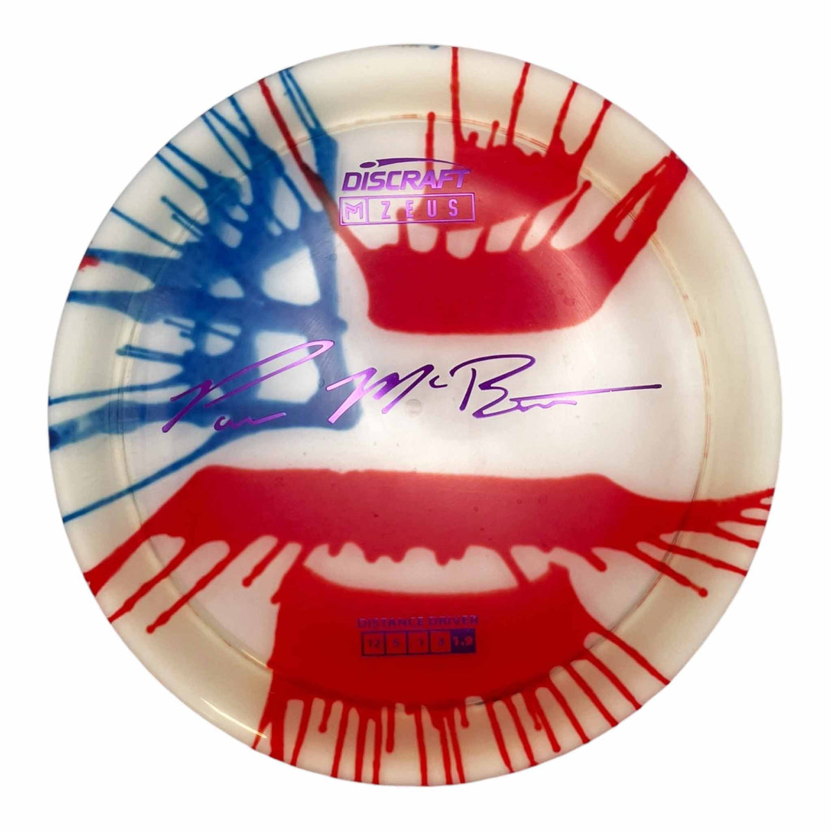 Discraft Discraft Paul McBeth Z-Line Fly Dye Zeus distance driver
