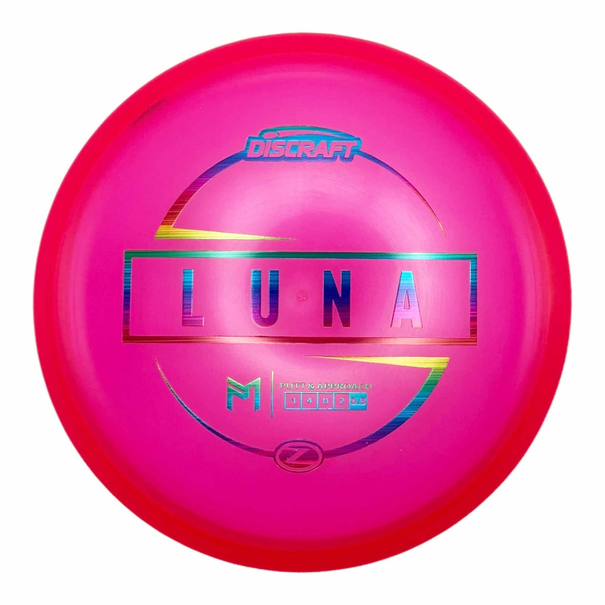 Discraft Discraft Paul McBeth Z-Line Luna putter and approach