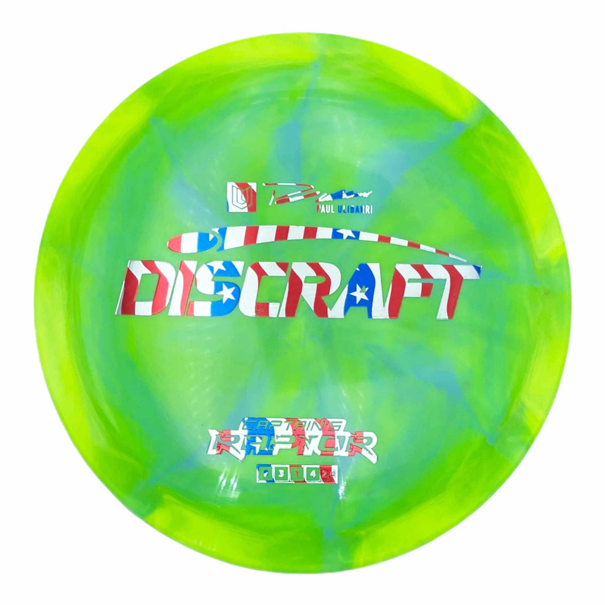 Discraft Discraft Special Blend ESP Swirl Paul Ulibarri Captain's Raptor fairway driver