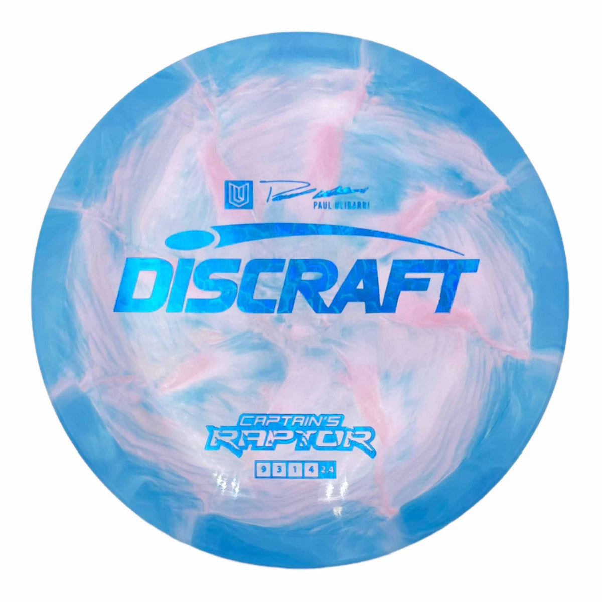 Discraft Discraft Special Blend ESP Swirl Paul Ulibarri Captain's Raptor fairway driver