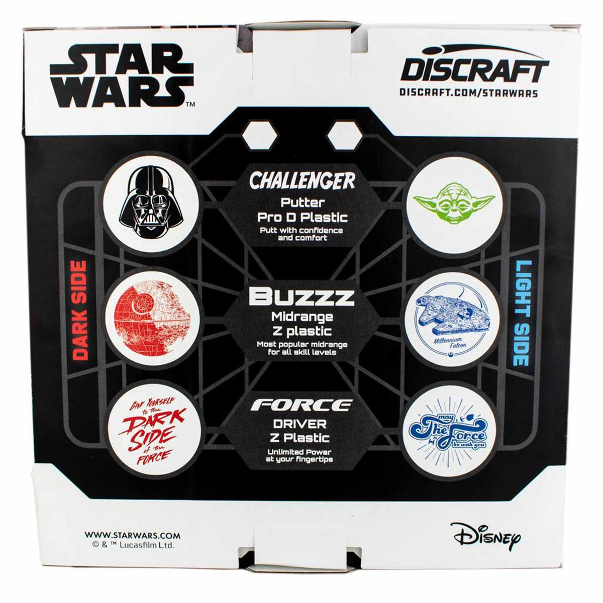 Discraft Discraft Star Wars 3 Pack Disc Golf Set