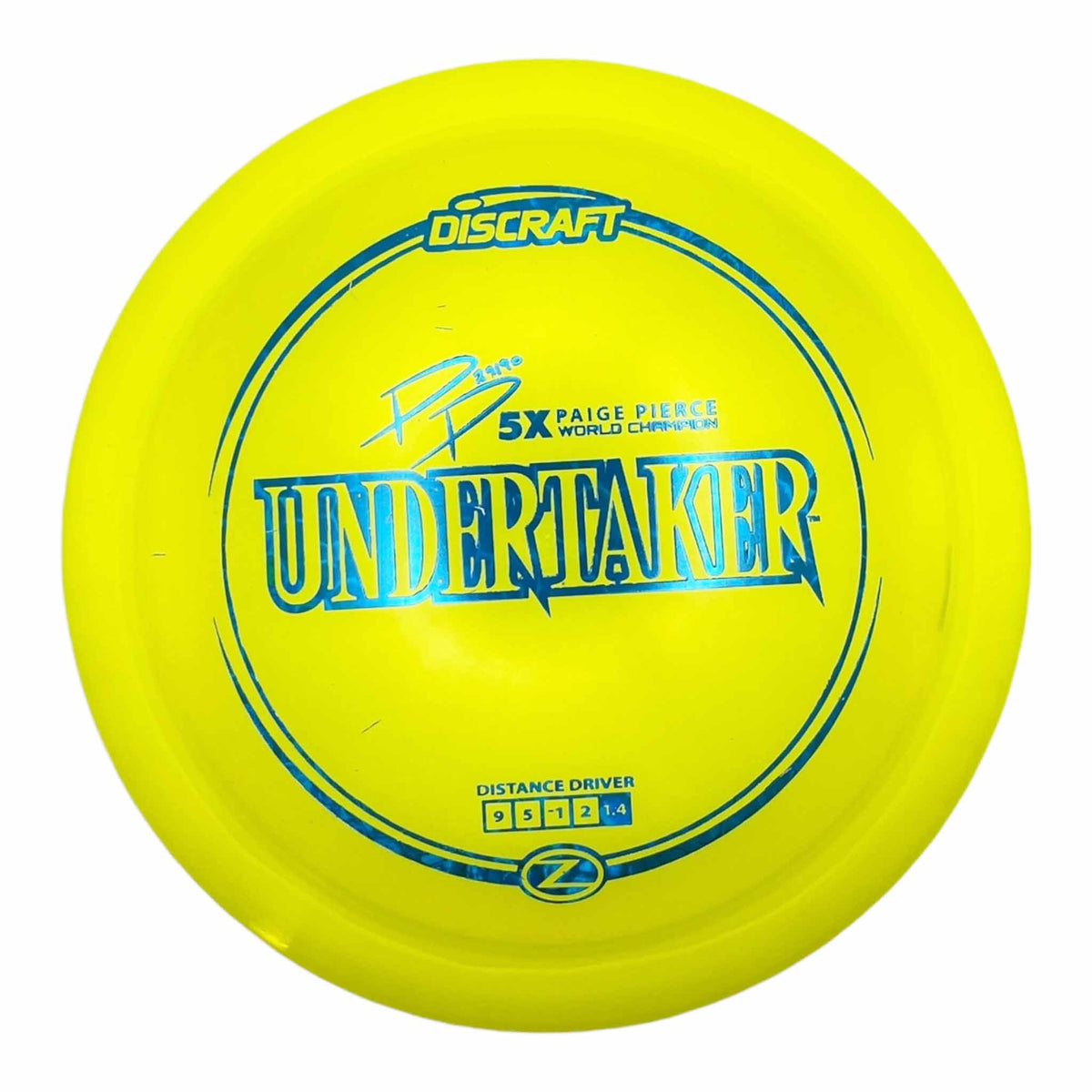 Discraft Discraft Z Line Paige Pierce Signature Series Undertaker distance driver