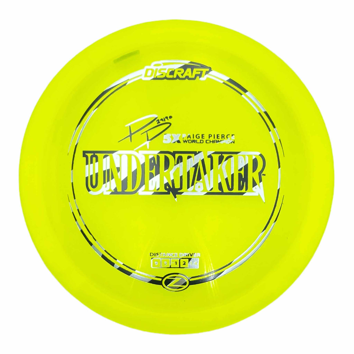 Discraft Discraft Z Line Paige Pierce Signature Series Undertaker distance driver