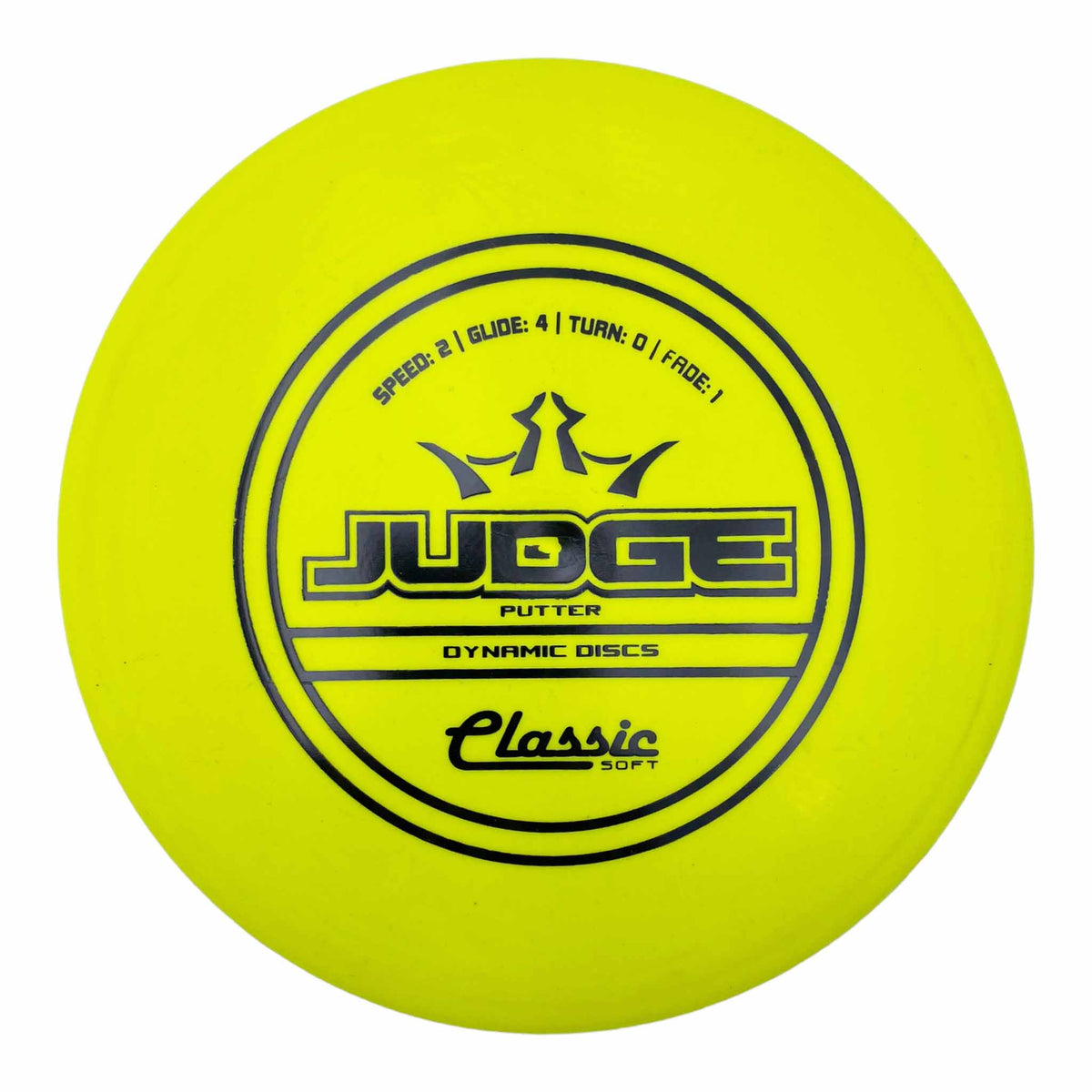 Dynamic Discs Classic Soft Judge putter - Yellow
