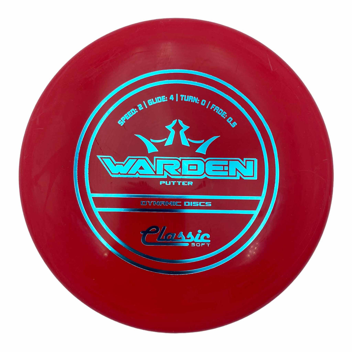 Dynamic Discs Classic Soft Warden putter - Red