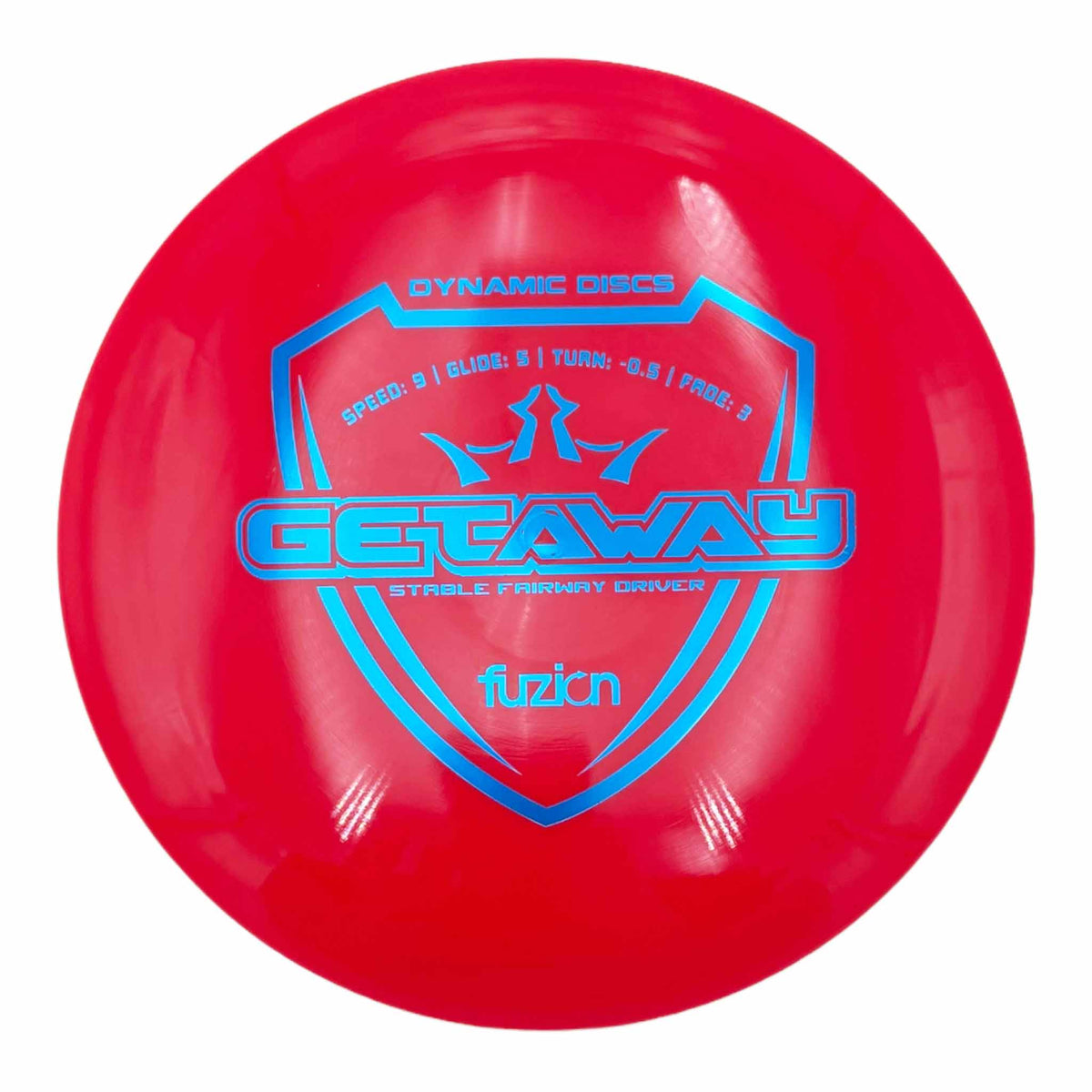 Dynamic Discs Fuzion Getaway fairway driver - Red / Blue