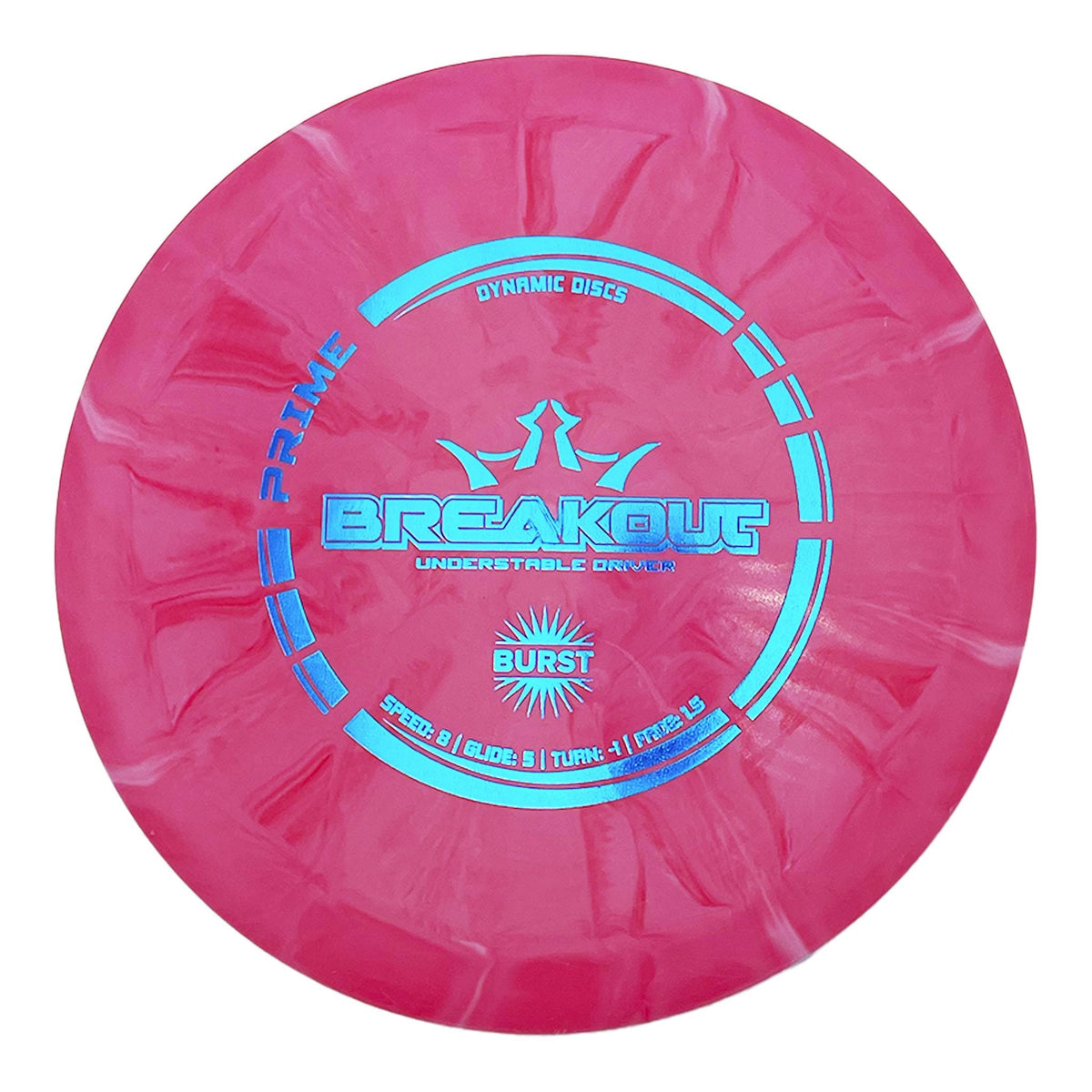 Dynamic Discs Prime Burst Breakout understable driver - Pink