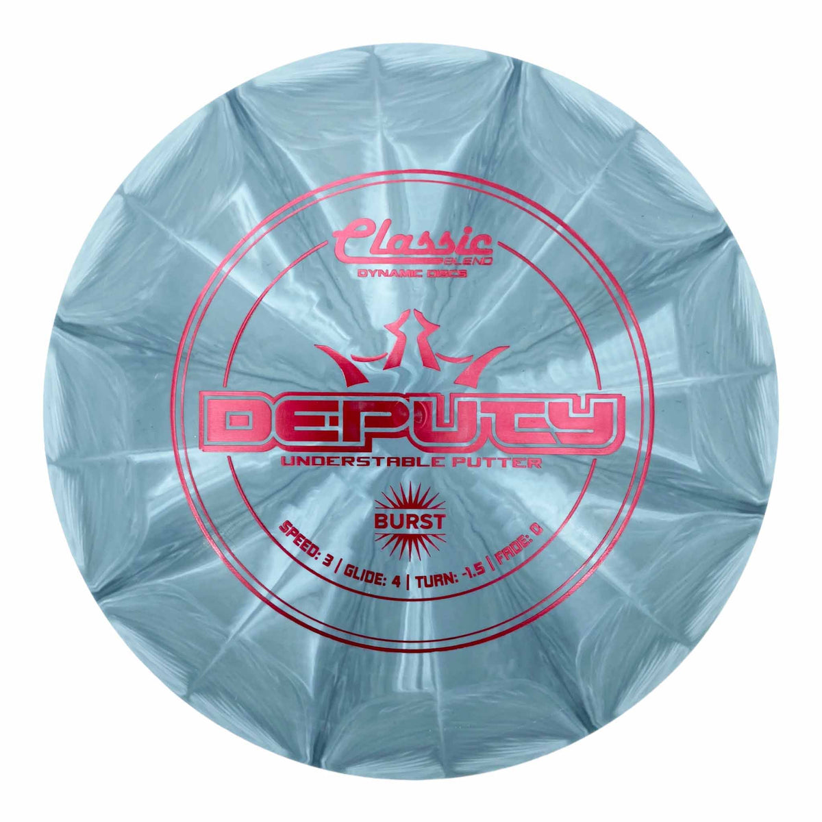 Dynamic Discs Dynamic Discs Classic Blend Burst Deputy putter