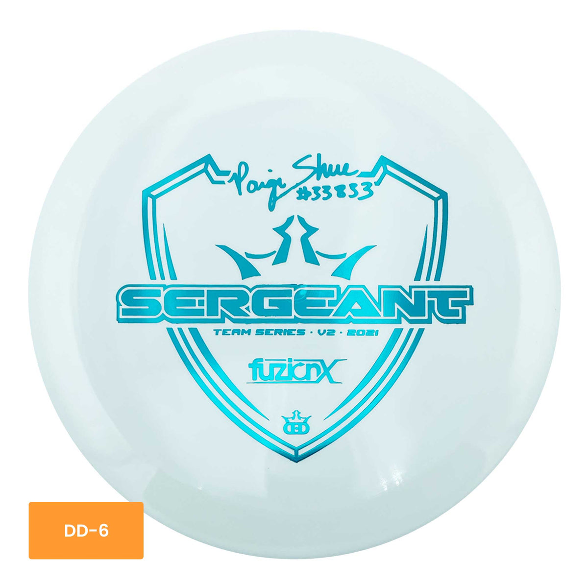 Dynamic Discs Dynamic Discs Fuzion-X 2021 Paige Shue Team Series V2 Sergeant distance driver
