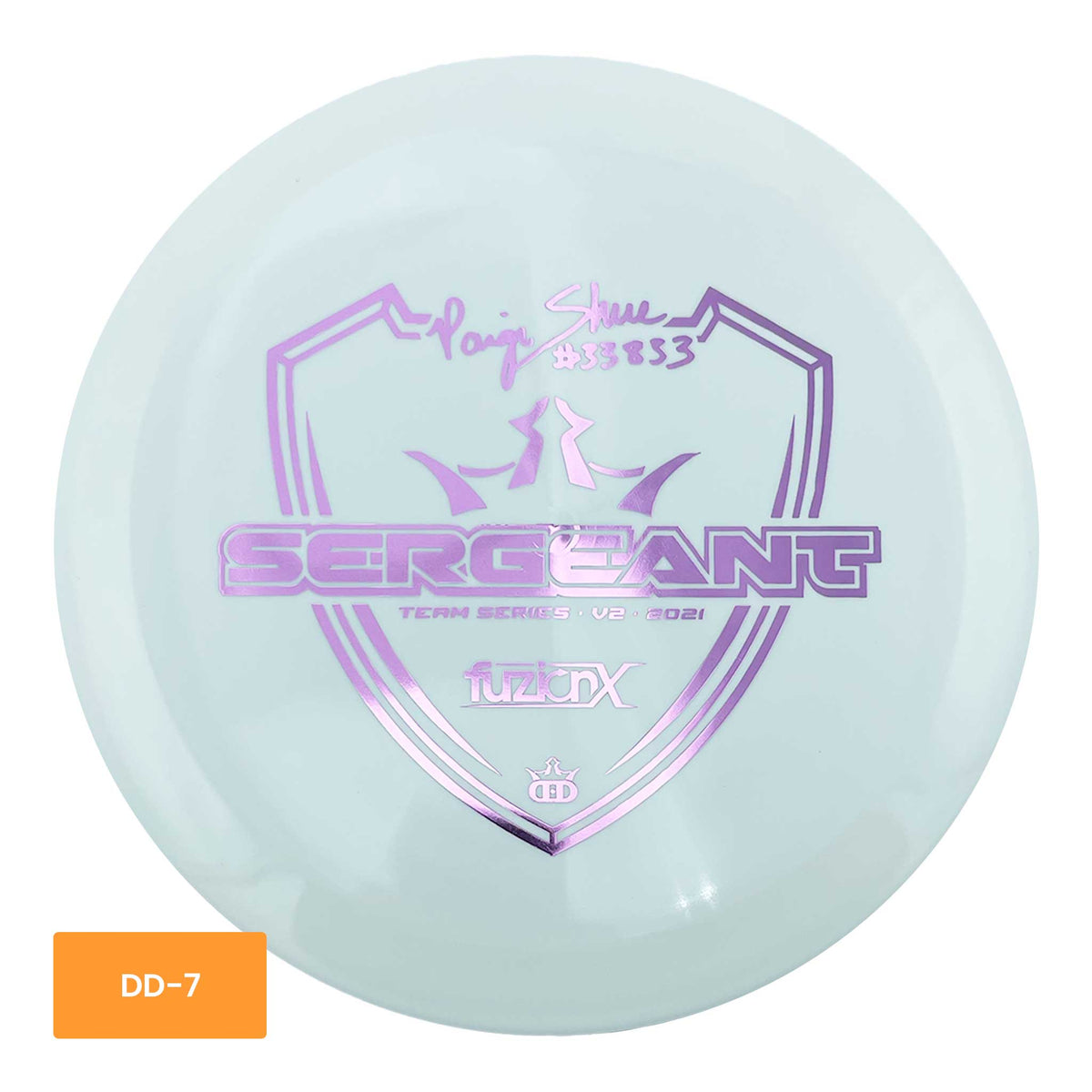 Dynamic Discs Dynamic Discs Fuzion-X 2021 Paige Shue Team Series V2 Sergeant distance driver
